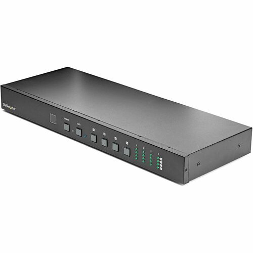 StarTech.com 4x4 HDMI Matrix Switch with Audio and Ethernet Control - 4K 60Hz - HDMI Switcher Box for Video Wall - Rack Mo