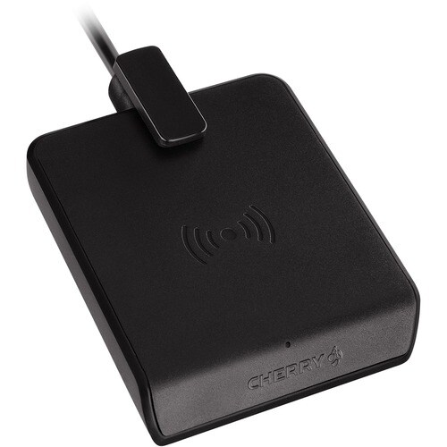 CHERRY TC 1200 Contactless Smart Card Reader - Black - CableUSB 2.0