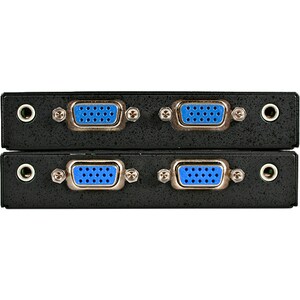StarTech.com Extensor de Vídeo VGA y Audio mini-jack por cable cat5 UTP Ethernet - Adaptador - 1 Input Device - 4 Disposit