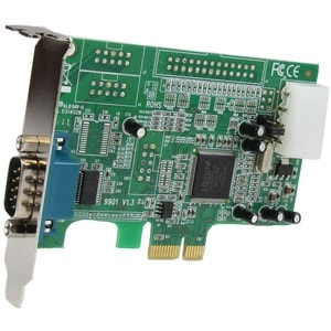 StarTech.com 1 Port Low Profile PCI Express Serial Card - 16550 - Add a RS-232 serial port to your standard or small form 