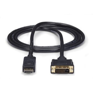 StarTech.com DisplayPort to DVI Cable - 6ft / 2m - 1920 x 1200 - M/M - DP to DVI Adapter Cable - Passive DisplayPort Monit
