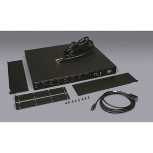 Tripp Lite PDU Switched 120V 1.4kW 15A 16 5-15R 5-15P 1URM Horizontal TAA - 1UHorizontal Rackmount, Vertical Rackmount