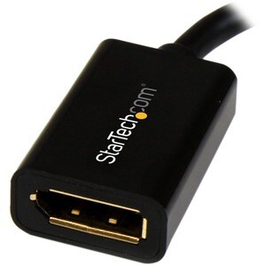 StarTech.com Mini DisplayPort to DisplayPort Adapter, 4K x 2K Video, Ultra HD Mini DP to DP Converter, mDP to DP 1.2 Adapt