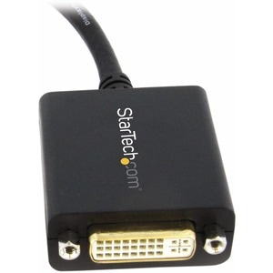 StarTech.com DisplayPort To DVI Adapter - Passive - 1080p - DP to DVI - Display Port to DVI-D Adapter - First End: 1 x 20-
