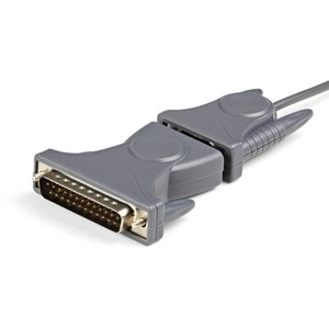 StarTech.com USB to Serial Adapter - 91cm (3 ft.) - with DB9 to DB25 Pin Adapter - Prolific PL-2303 - USB to RS232 Adapter