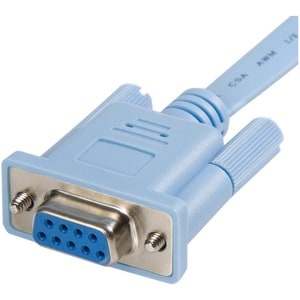 StarTech.com 1,8m ( 6 ft.) RJ45 to DB9 Cisco Console Management Router Cable - M/F - First End: 1 x RJ-45 Network - Male -