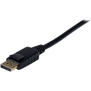 1.8 m DisplayPort to VGA Cable - M/M - HD-15 Male VGA - 20-pin DisplayPort Male Digital Audio/Video - Supports up to1920 x