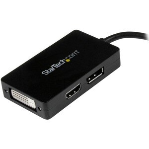 StarTech.com Adaptador de vídeo externo triple head Mini DisplayPort a DVI HDMI y DP conversor - Extremo prinicpal: 1 x Mi