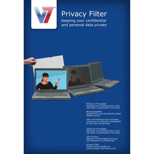 V7 PS19.0WA2-2E Anti-glare Privacy Screen Filter - For 48.3 cm (19") Widescreen LCD Monitor, Notebook - 16:10 - Damage Res