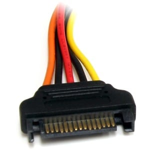 StarTech.com 8in 15 pin SATA Power Extension Cable - For Disk Drive - SATA / SATA - 1 Pcs