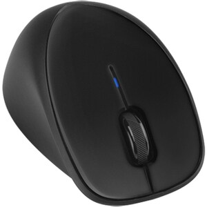 HP Comfort Grip Mouse - Radio Frequency - USB - Optical - 3 Button(s) - Black - 1 Pack - Wireless - 2.40 GHz - 1600 dpi - 