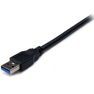 StarTech.com 6 ft Black SuperSpeed USB 3.0 Extension Cable A to A - M/F - Extend your USB 3.0 SuperSpeed cable by up to an