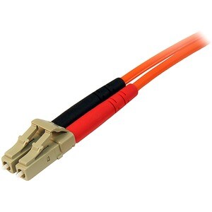 StarTech.com 1m Fiber Optic Cable - Multimode Duplex 50/125 - LSZH - LC/LC - OM2 - LC to LC Fiber Patch Cable - First End: