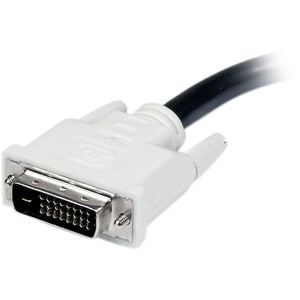 StarTech.com 6in DVI-D Dual Link Digital Port Saver Extension Cable M/F - First End: 1 x DVI-D (Dual-Link) Male Digital Vi