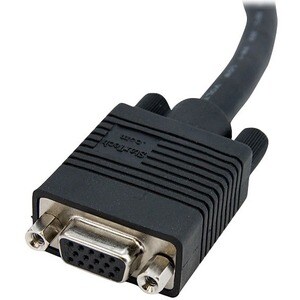 StarTech.com 15m Coax High Resolution Monitor VGA Video Extension Cable - HD15 M/F - First End: 1 x HD-15 Male VGA - Secon