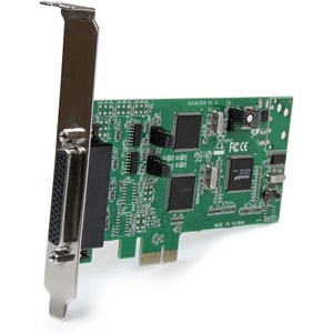 StarTech.com Tarjeta Adaptadora PCI Express PCIe de 4 Puertos Serie Serial Combo RS232 y RS485 RS 422 DB9 - PCI Express x1