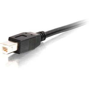 C2G 25ft USB Cable - USB A to USB B Cable - Active - Center Boost - M/M - 25 ft USB Data Transfer Cable for Hard Drive, Pr