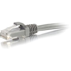 C2G 6 ft Cat6 Snagless UTP Unshielded Network Patch Cable - Gray - 6 ft Category 6 Network Cable for Network Device - Firs
