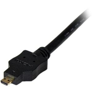 StarTech.com 3ft (1m) Micro HDMI to DVI Cable, Micro HDMI to DVI Adapter Cable, Micro HDMI Type-D to DVI-D Monitor/Display