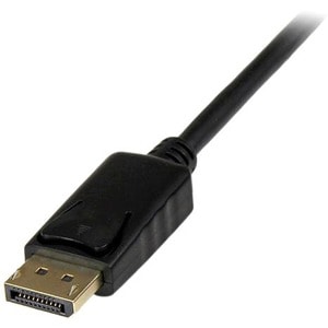 StarTech.com 1,8m DisplayPort to DVI Active Adapter Converter Cable - 6ft (1.8m) Active DP to DVI M/M Cable for PC - 1920x