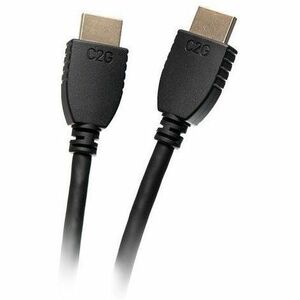 C2G 3ft High Speed HDMI Cable with Ethernet - 4K 60Hz - 3 ft HDMI A/V Cable for Audio/Video Device, Chromebook, Network De