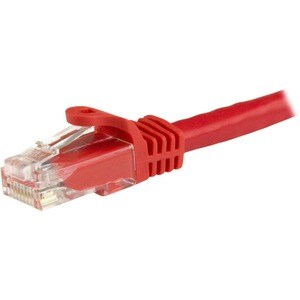 StarTech.com 3m Red Gigabit Snagless RJ45 UTP Cat6 Patch Cable - 3 m Patch Cord - Ethernet Patch Cable - RJ45 Male to Male