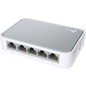 Switch Ethernet de escritorio TP-LINK, 5 puertos RJ45 Ethernet, No administrable.