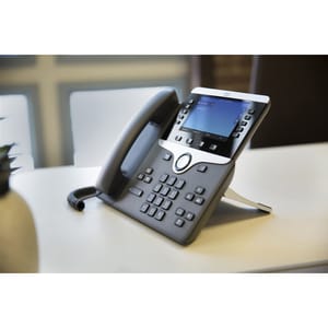 Cisco 8841 IP Phone - Corded - Corded - Wall Mountable - Charcoal - 5 x Total Line - VoIP - Unified Communications Manager