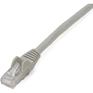 StarTech.com 2m Gray Gigabit Snagless RJ45 UTP Cat6 Patch Cable - 2 m Patch Cord - Ethernet Patch Cable - RJ45 Male to Mal