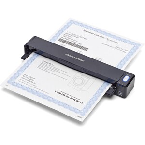 Fujitsu ScanSnap iX100 Mobile Scanner - 600 dpi - USB or Wifi