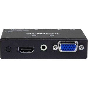 StarTech.com Switch Conversor 2x1 VGA + HDMI a VGA con Conmutado Prioritario - Selector 1080p - 1920 x 1200 - WUXGA - 2 Di