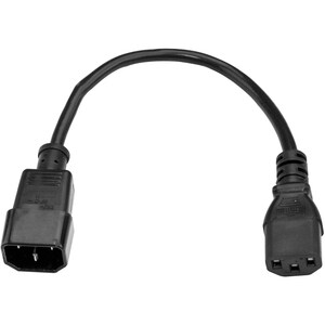 Cable de 1.8m de Extensión de Alimentación para Computadora C14 a C13 con Calibre 14AWG StarTech.com PXT100146