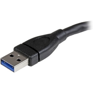 Cable de 15cm Extensor USB 3.0 - Alargador USB 3.0 SuperSpeed Negro StarTech.com USB3EXT6INBK