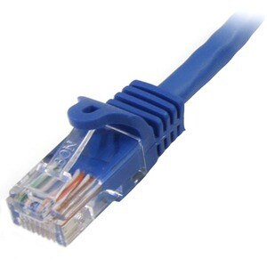 StarTech.com Cable de 2m Azul de Red Fast Ethernet Cat5e RJ45 sin Enganche - Cable Patch Snagless - Extremo prinicpal: 1 x