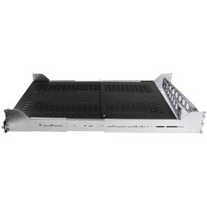 StarTech.com 2U Rack-mountable Rack Shelf for Server802.64 mm Rack Depth - Black - TAA Compliant - 22.68 kg Maximum Weight