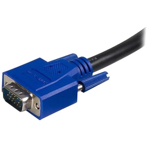 StarTech.com Cable KVM Universal 2 en 1 PS/2 HD-15 VGA de 3m - Extremo Secundario: 1 x 4-pin USB Type A - Male, 1 x 15-pin