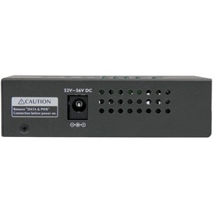 Star Tech.com 4 Port Gigabit Midspan - PoE+ Injector - 802.3at and 802.3af - Deliver power and data to four PoE-powered de