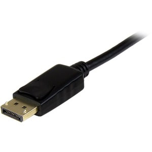 StarTech.com DisplayPort to HDMI Cable - 6ft / 2m - 4K 30Hz - Black - DP to HDMI Adapter Cable for Your 4K HDMI Monitor / 