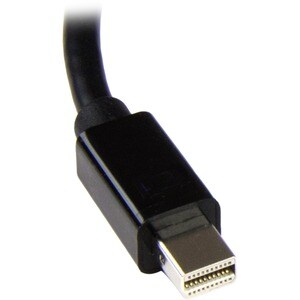 StarTech.com Adaptador de vídeo Mini DisplayPort a VGA con audio - Extremo prinicpal: 1 x Mini DisplayPort Macho Audio/Víd