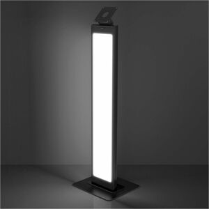 BrandMe- Brandable Tablet Stand VESA Mount Security locked Floor Stand Tablet Holder - Floor Stand - Aluminium - Black - 1