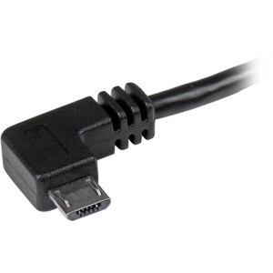 Cavo da Usb a micro USB con connettori ad angolo destro - M/M da 1 m Nero - Estremità 1: 1 x Tipo A Maschio USB - Estremit