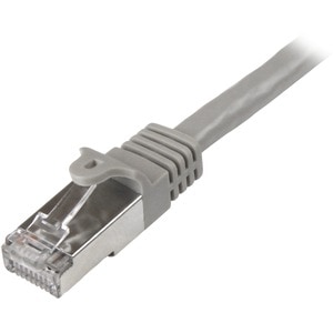StarTech.com 3m Cat6 Patch Cable - Shielded (SFTP) Snagless Gigabit Network Patch Cable - Gray Cat 6 Ethernet Patch Lead -