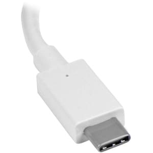 StarTech.com Adaptador USB-C a HDMI de 4K a 30Hz - Blanco - Extremo prinicpal: 1 x Tipo C Macho USB - Extremo Secundario: 