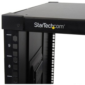StarTech.com Portable Server Rack with Handles - Rolling Cabinet - 9U - 100.06 kg Static/Stationary Weight Capacity