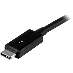 StarTech.com Cable de 1m Thunderbolt 3 USB-C (20Gbps) - Compatible con Thunderbolt, DisplayPort y USB - Extremo prinicpal: