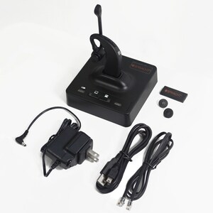 Spracht Zum Eco-Set Earset - Mono - Wireless - DECT 6.0 - 500 ft - 32 Ohm - 100 Hz - 10 kHz - Over-the-ear, Earbud - Monau