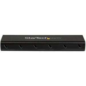 StarTech.com M.2 SSD Enclosure for M.2 SATA SSDs - USB 3.1 (10Gbps) with USB-C Cable - External Enclosure for USB-C Host -