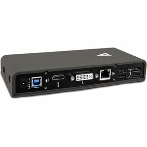 V7 Universal USB 3.0 Docking Station - USB - 6 x USB Ports - 4 x USB 2.0 - 2 x USB 3.0 - Network (RJ-45) - HDMI - DVI - VG