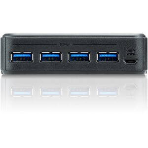 ATEN 4 x 4 USB 3.1 Gen1 Peripheral Sharing Switch - USB Type B - External - 4 USB Port(s) - 4 USB 3.1 Port(s) - PC, Mac, L