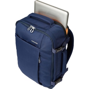 Tucano Tugò Carrying Case (Backpack) for 15.6" Notebook - Blue - Water Resistant - Shoulder Strap, Handle, Chest Strap, Tr